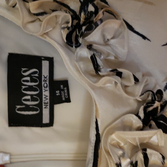 Ladies summer short sleeve satin dress - Picture 4 of 4